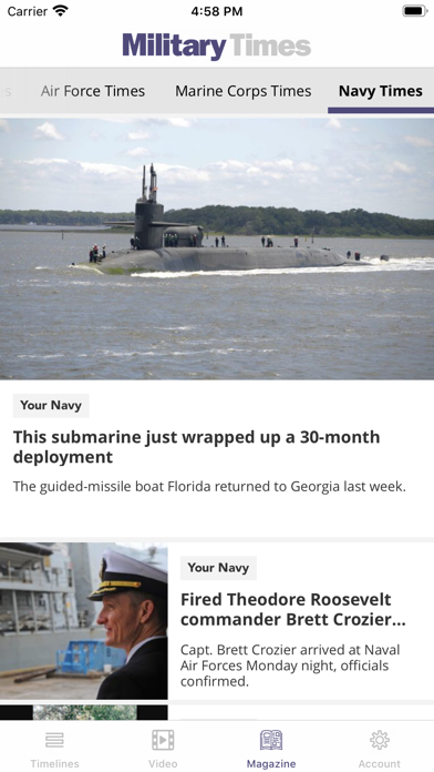 Military Times screenshot 4