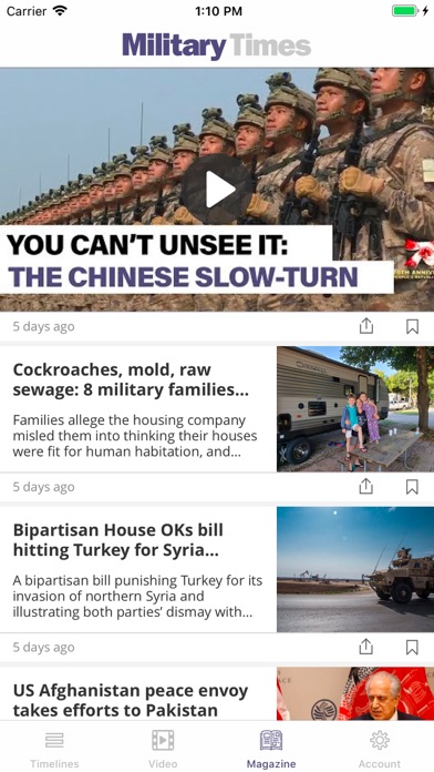 Military Times screenshot 5
