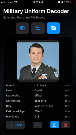 Military Uniform Decoder screenshot 7