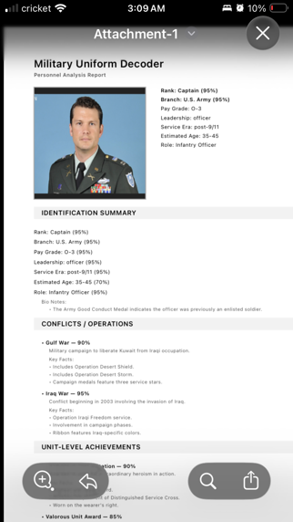 Military Uniform Decoder screenshot 4