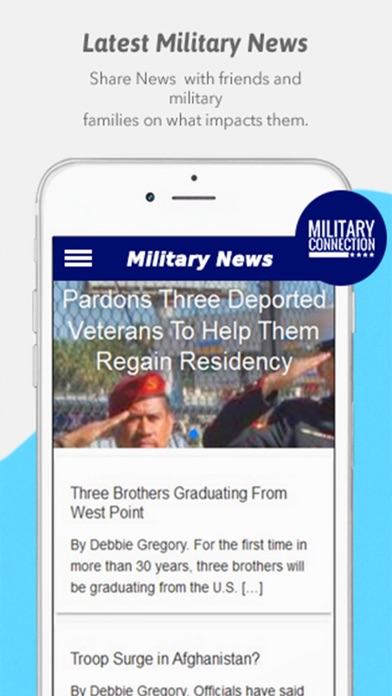 Military & Veteran News MilitaryConnection screenshot 1