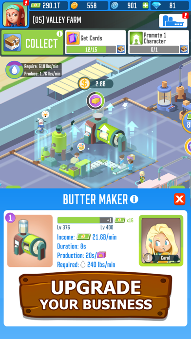 Milk Farm Tycoon screenshot 2