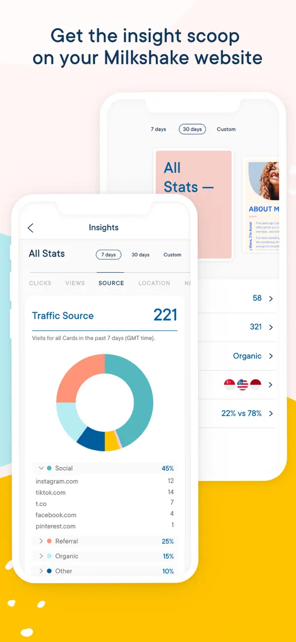 Milkshake — Website Builder screenshot 2