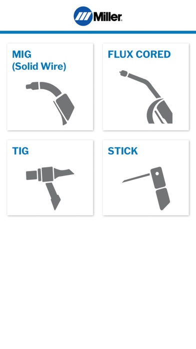 Miller Weld Setting Calculator screenshot 4