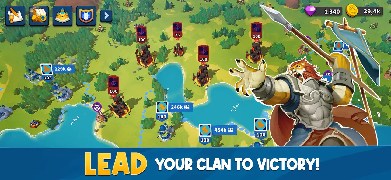 Million Lords: World Conquest screenshot 1