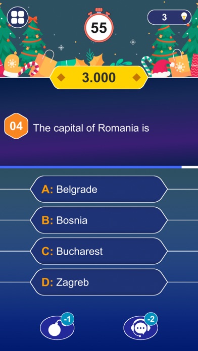 Millionaire: Fun Trivia Games screenshot 2