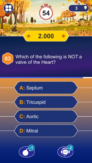 Millionaire: Fun Trivia Games screenshot 1