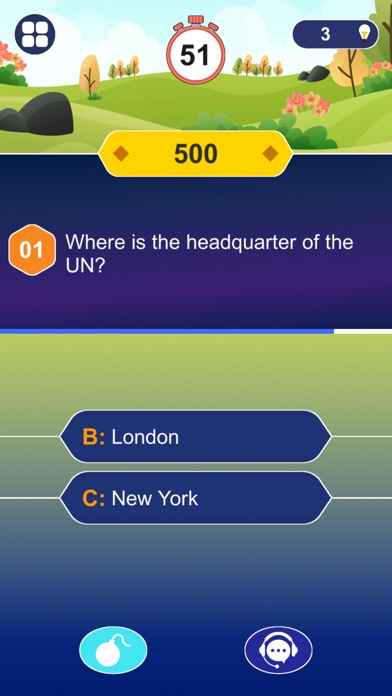 Millionaire: Fun Trivia Games screenshot 3