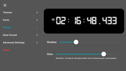 Millisecond Clock screenshot 1