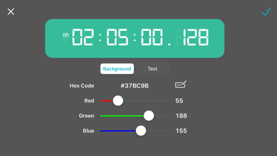 Millisecond Clock screenshot 3