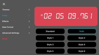 Millisecond Clock screenshot 2