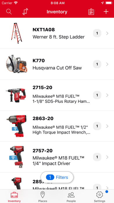 Milwaukee® ONE-KEY™ screenshot 6