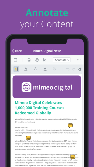 Mimeo Digital screenshot 3