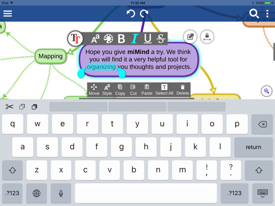 miMind - Mind Map, Brainstorm screenshot 8
