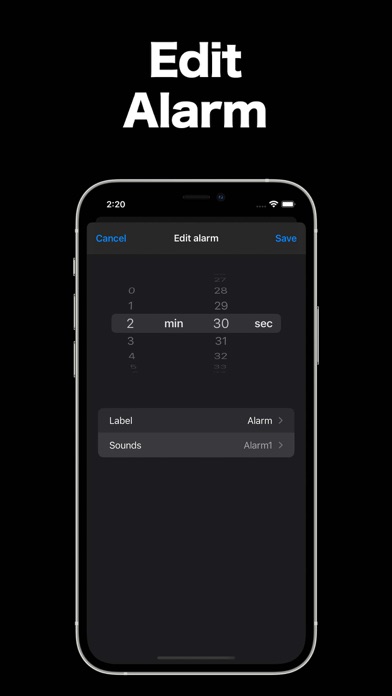 Min & Sec Timer screenshot 2