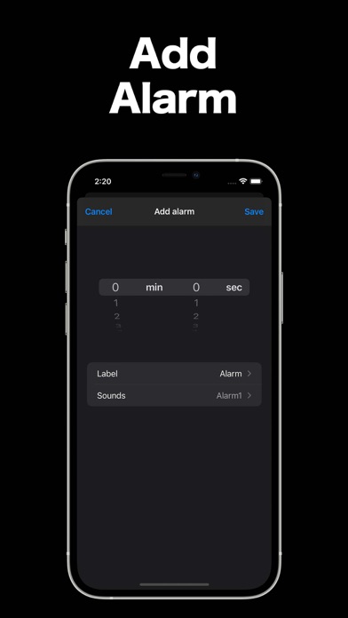 Min & Sec Timer screenshot 3