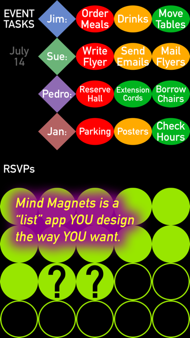 Mind Magnets Info Organizer—Visual Grid Checklists screenshot 2