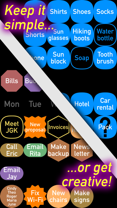 Mind Magnets Info Organizer—Visual Grid Checklists screenshot 5