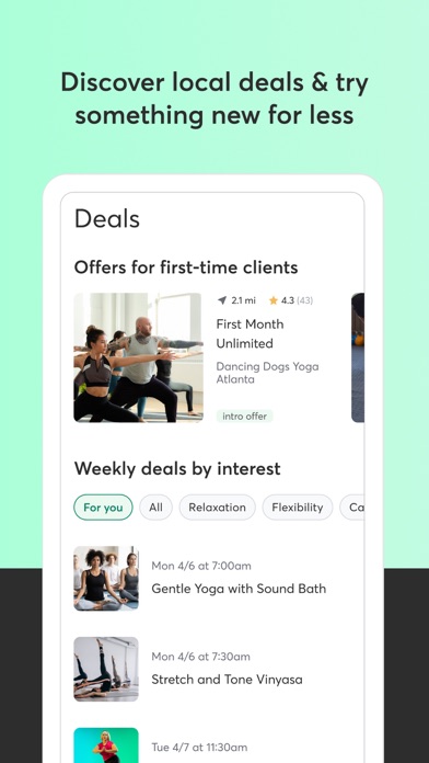 Mindbody: Fitness & Wellness screenshot 4