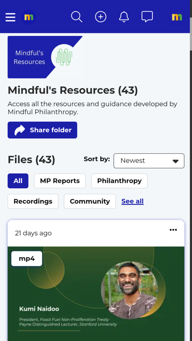 Mindful Connect screenshot 1