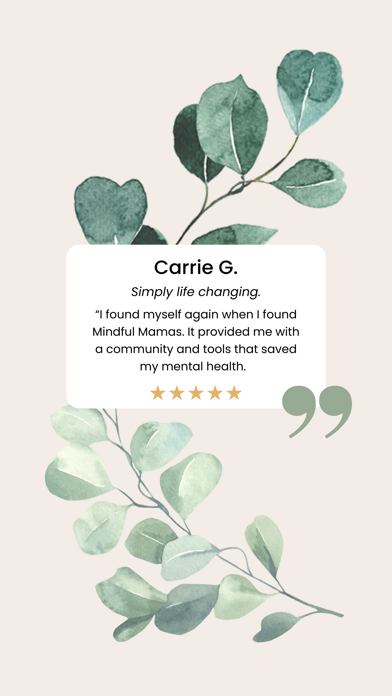 Mindful Mamas: Support & Calm screenshot 1