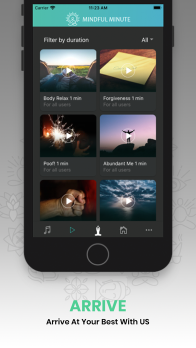Mindful Minute App screenshot 2