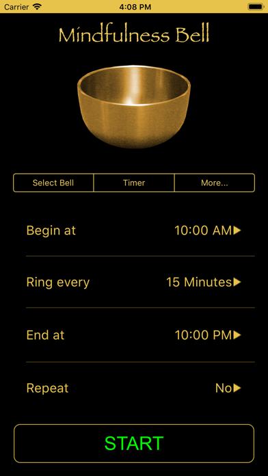 Mindfulness Bell screenshot 3