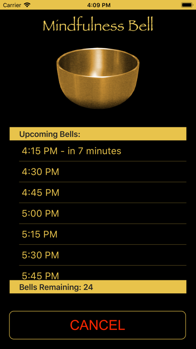 Mindfulness Bell screenshot 1