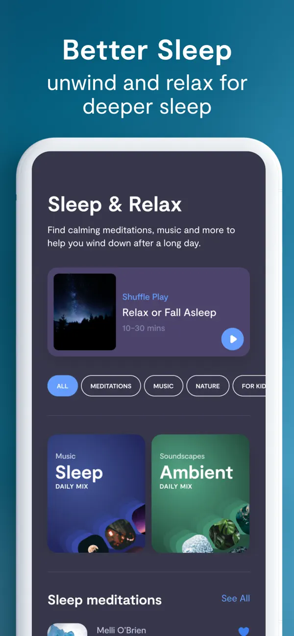 Mindfulness.com Meditation App screenshot 1