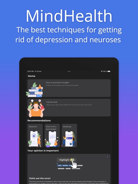MindHealth: Mental Health CBT screenshot 5