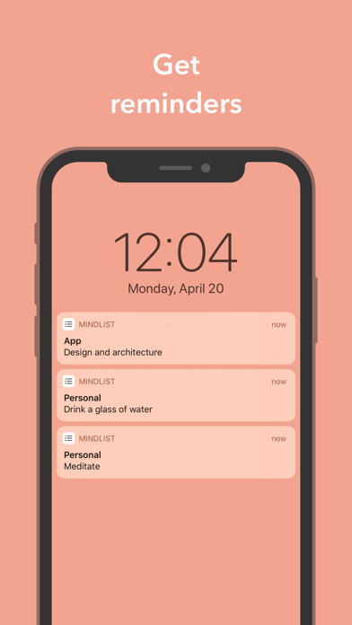 Mindlist — To Do List & Tasks screenshot 1