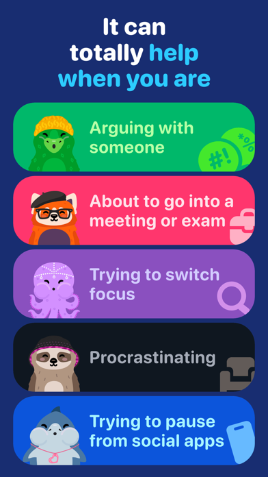 Mindllama Breathe Sleep Focus screenshot 4