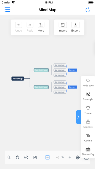 MindMap - Mind Mapping Tools screenshot 2