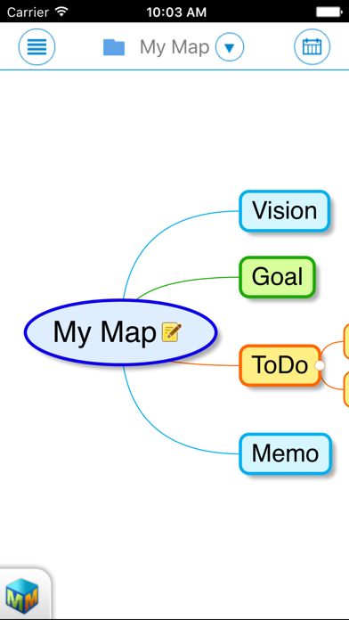 MindMapper screenshot 2