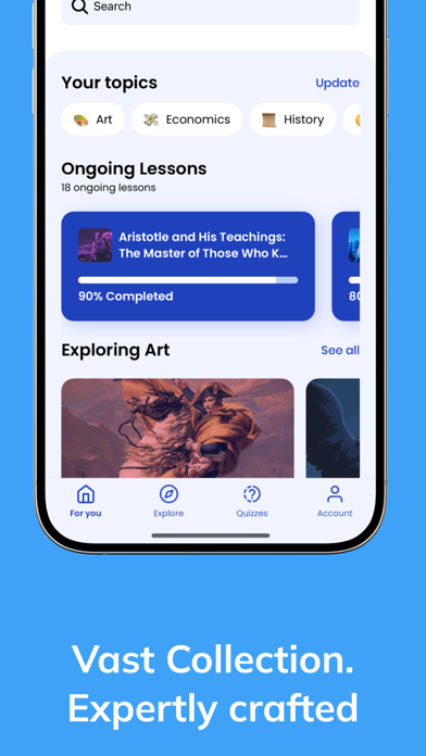 Mindsnap: Daily Micro Learning screenshot 1