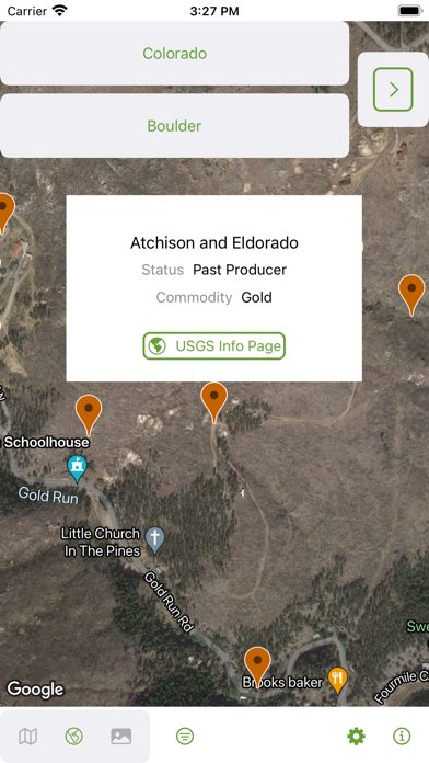 Mine Locator Map screenshot 2
