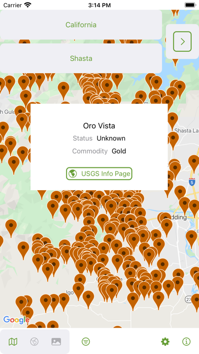Mine Locator Map screenshot 3