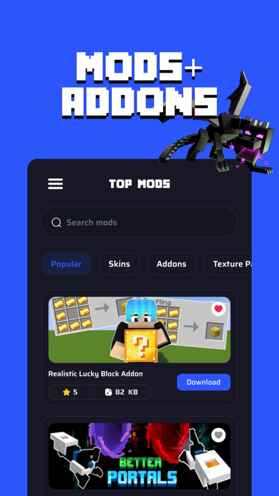 Minecraft Addons, Mods screenshot 5