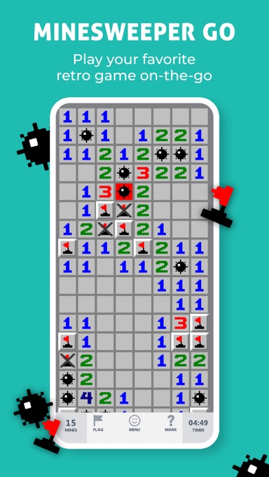 Minesweeper Go - Retro Classic screenshot 1