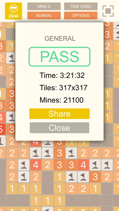 Minesweeper P big classic game screenshot 3