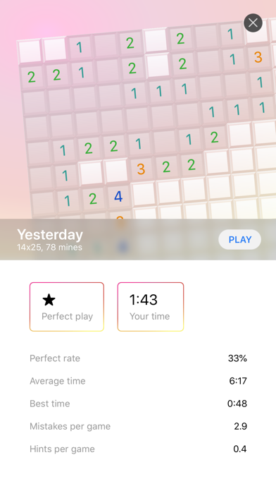Mineswifter Lite (Minesweeper) screenshot 2