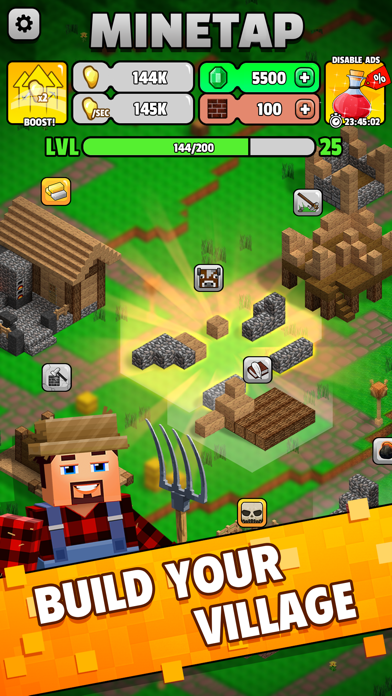 Minetap Craft Idle Mine Tycoon screenshot 2