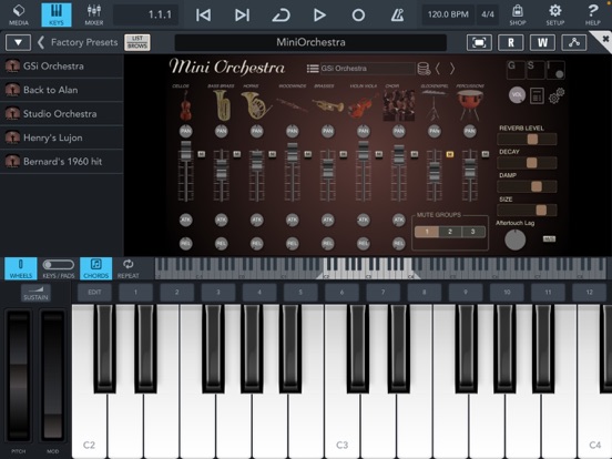 Mini Orchestra screenshot 1