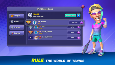 Mini Tennis: Perfect Smash screenshot 2