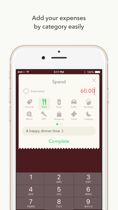 MiniBudget - Budget management screenshot 2