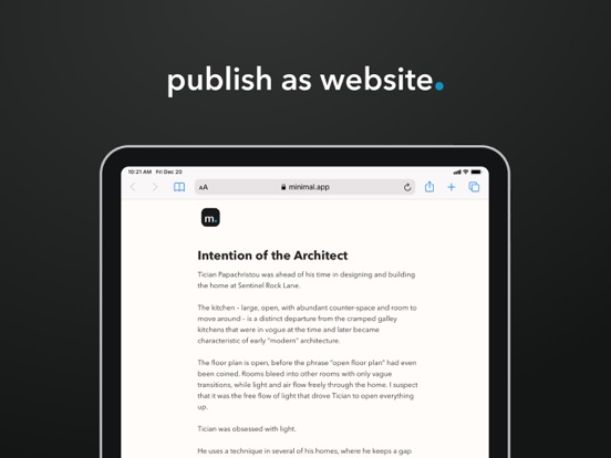 Minimal | Writing + Notes screenshot 5