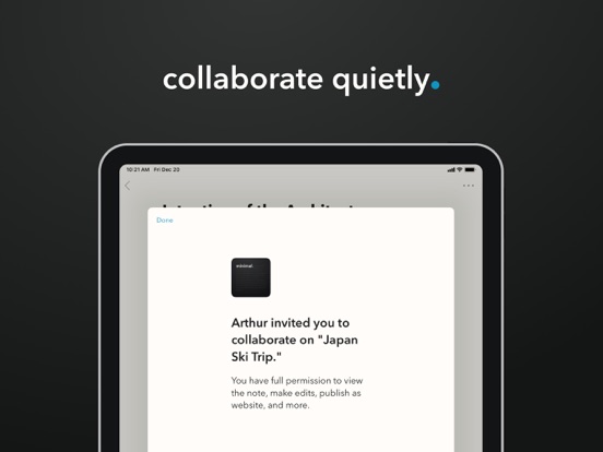 Minimal | Writing + Notes screenshot 9