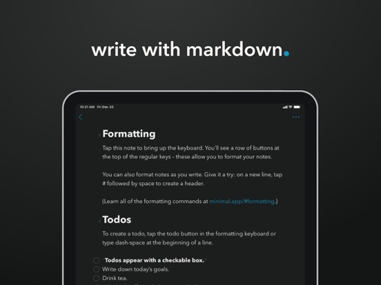 Minimal | Writing + Notes screenshot 2