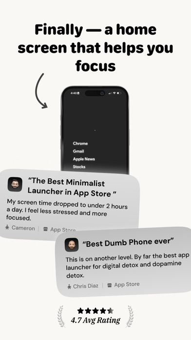 Minimalist Launcher screenshot 4