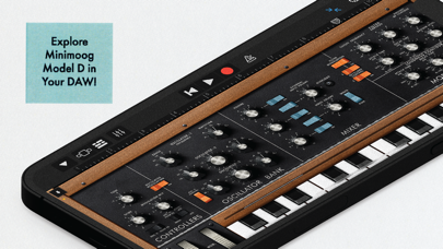Minimoog Model D Synthesizer screenshot 1